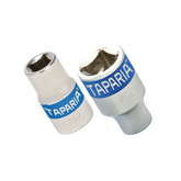 Trueliving_Sockets- 9.5mm (3/8) Square Drive PROD. NO.	FIG. NO.	A	B	C	ΘD	ΘE	A/F	WT. GMS B 6 H	1	28	16	12	10.3	17	6	25